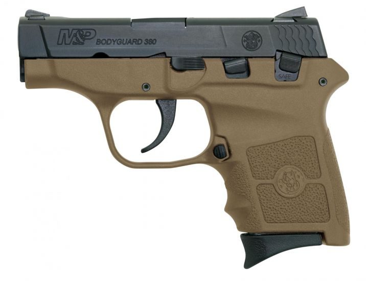 Smith & Wesson M&P Bodyguard 380ACP 2.75″ Barrel 6+1 FDE 10167