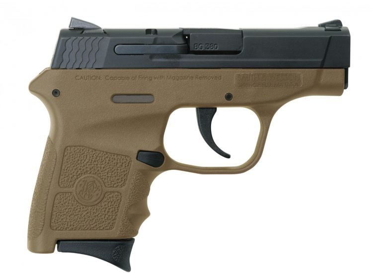 Smith & Wesson M&P Bodyguard 380ACP 2.75″ Barrel 6+1 FDE 10167