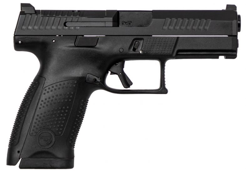 CZ P-10 C 9MM BLK OR 10R ORANGE FRONT NIGHT SIGHT