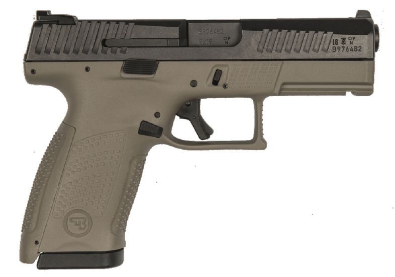 CZ 01532 P10 C 9MM FDE NS REVMAGREL 10RD