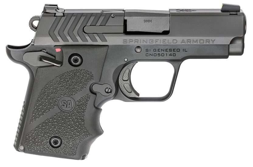 SPG PG9119H 9MM 911 3IN NITRIDE HOG BLK 6/7RD