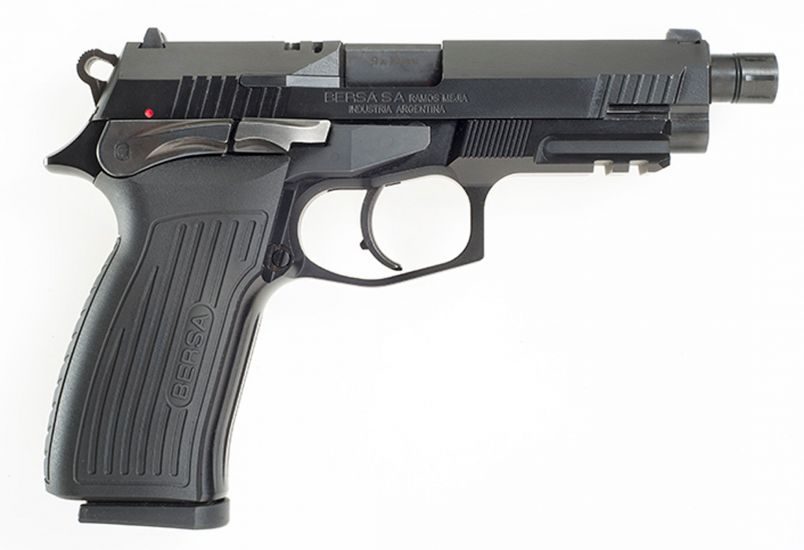 BERSA TPR9MX 9MM 5IN 17R MT THR BRL
