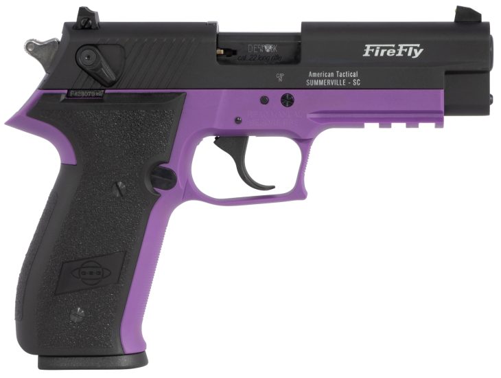 GSG FireFly 22LR 4″ Barrel 10+1 Purple GERG2210FFL