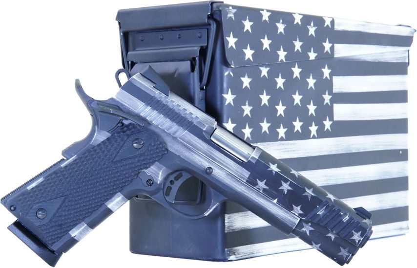 CIT CITC45FUSGAC 1911-A1 FSP USG GREY W/AMMO CAN