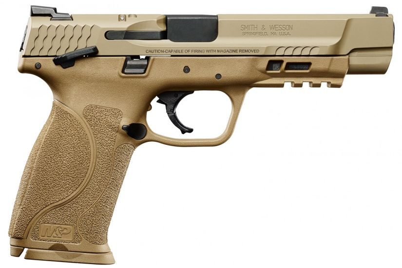 S&W M&P 2.0 9mm 5″ Barrel 17+1 FDE 11537