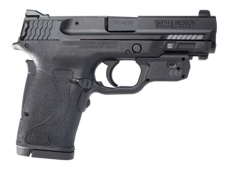Smith & Wesson M&P Shield EZ NTS GR LASER 380ACP 3.675″ 8+1 12611