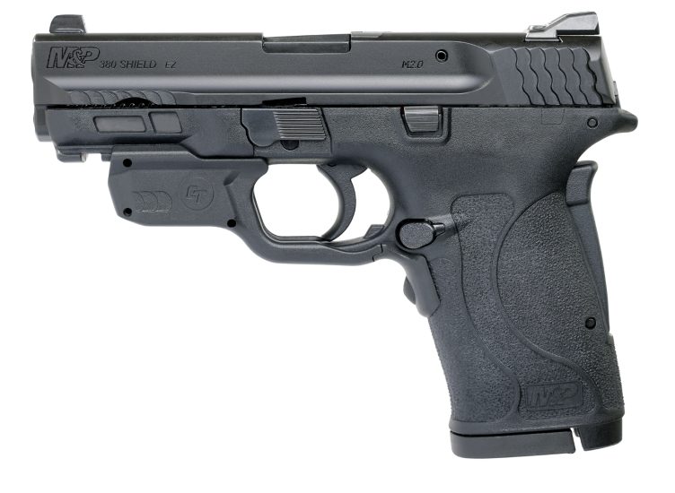 Smith & Wesson M&P Shield EZ NTS GR LASER 380ACP 3.675″ 8+1 12611