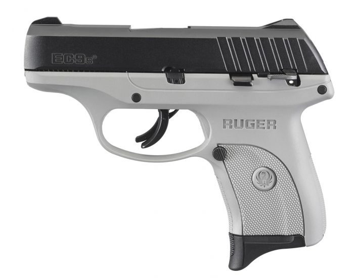Ruger EC9s 9mm 3.12″ Barrel 7+1 Gray/Black 13201