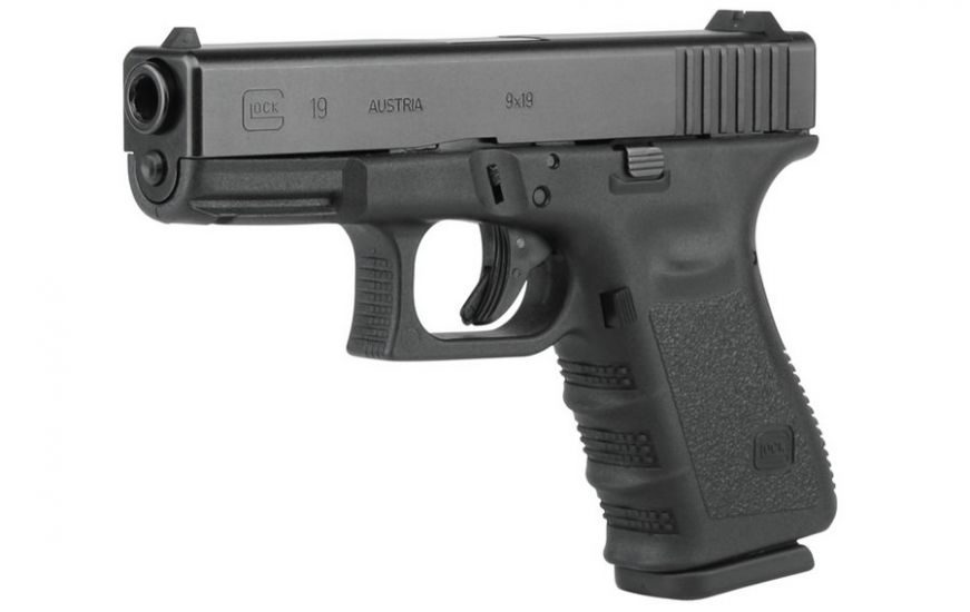 Glock G19 Gen 3 9mm 4.01″ Barrel 15+1 Black Fixed Sights G1915AUT