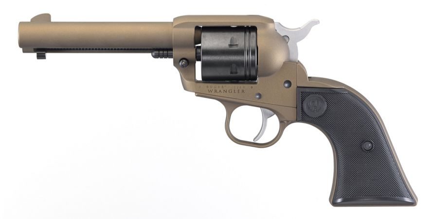 Ruger Wrangler 22LR 4.62″ Barrel 6Rd Bronze 02004