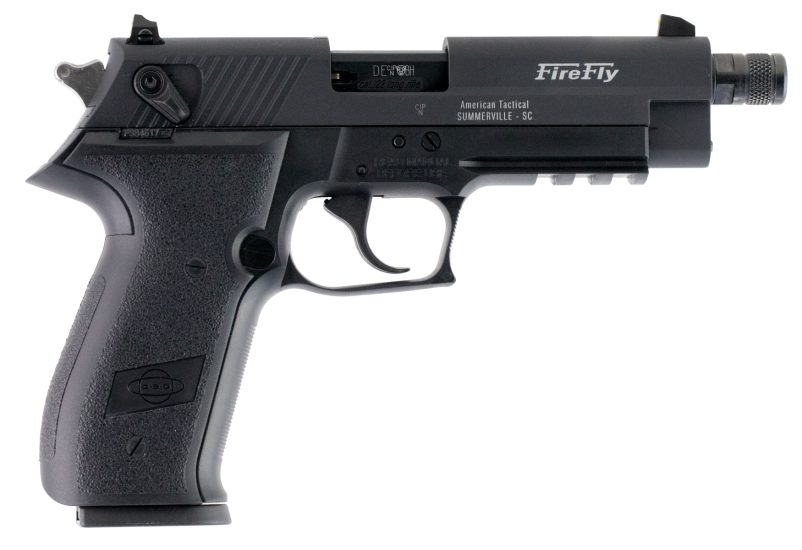 GSG FireFly 22LR 4.9″ Barrel 10+1 Black GERG2210TFF
