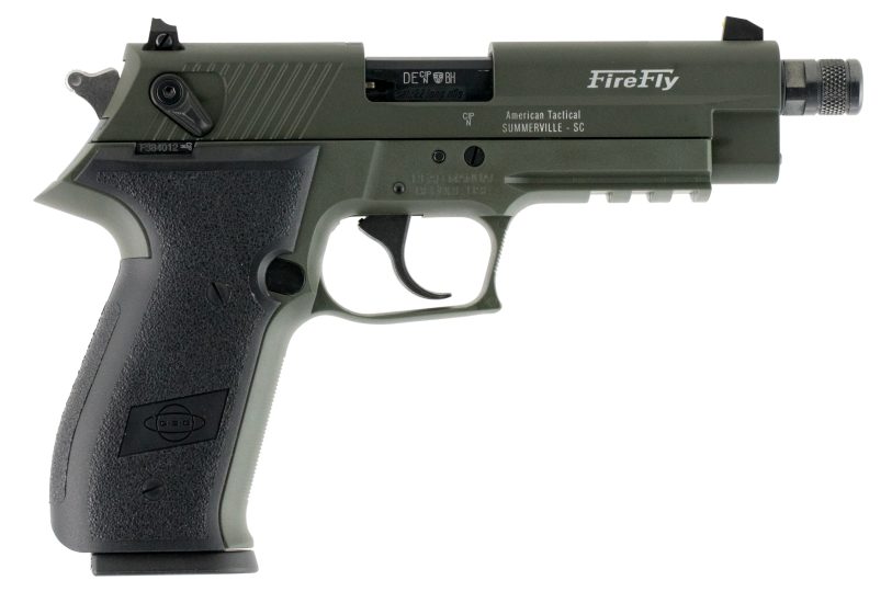 GSG FireFly 22LR 4.9″ Barrel 10+1 Green GERG2210TFFG
