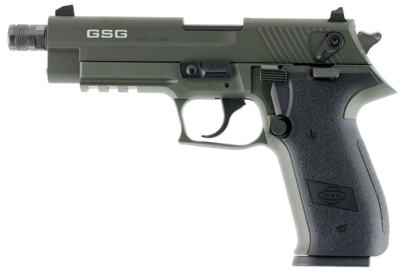 GSG FireFly 22LR 4.9″ Barrel 10+1 Green GERG2210TFFG