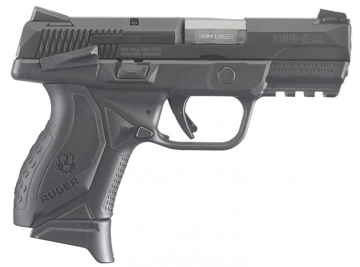 RUG 8633 AMER PSTL 9MM COMP MS 10R