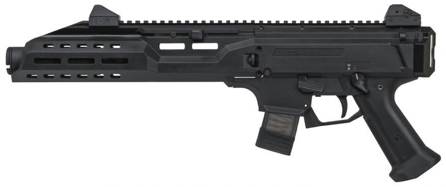 CZ Scorpion Evo 3 S1 9mm 7.72″ BarrelLow Pro  10+1 Black 01353