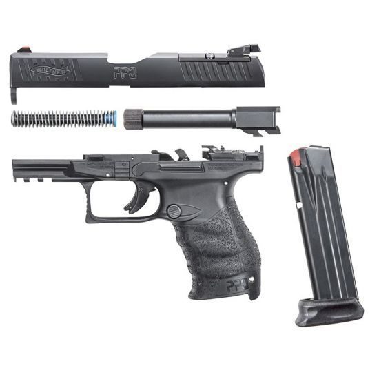 Walther PPQ Q4 TAC LE 9mm 4.6″ Barrel 17+1/15+1 2825929LE