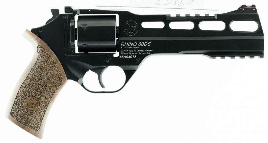CHIA 340.167 RHINO 60DS 9MM 6IN BLK