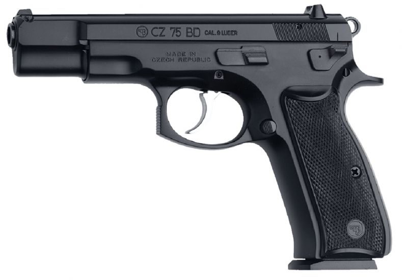 CZ 75BD 9mm 4.6″ Barrel 16+1 91130