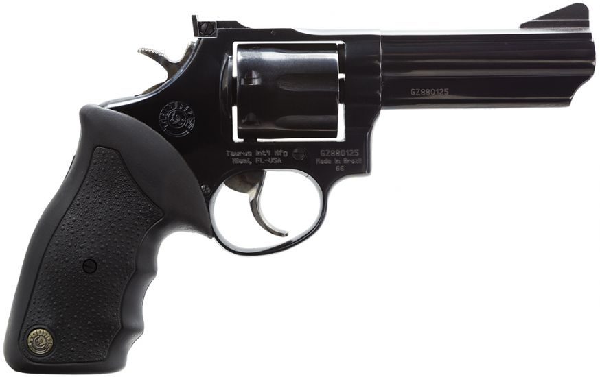 Taurus 66 Standard 357 Mag 4″ Barrel 7Rd Black Synthetic Grip/Blued 2660041