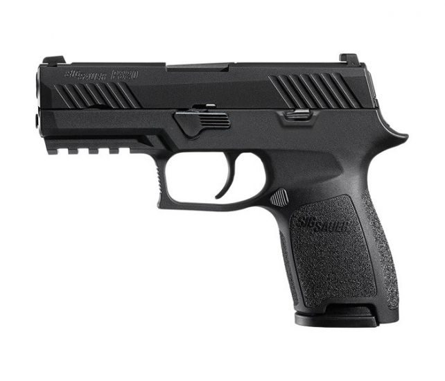 Sig Sauer P320 Nitron Compact 9mm 3.9″ Barrel 15+1 320C-9-BSS