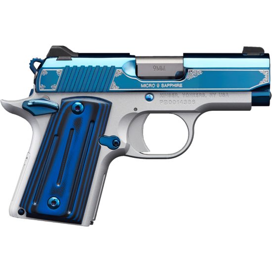 Kimber Micro 9 Sapphire 9mm 3.15″ Barrel 6+1 3300111