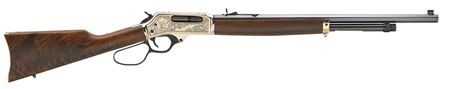 HENRY H010BWL LEVER WILDLIFE BRASS 45-70