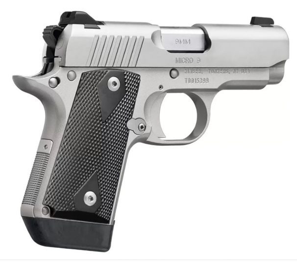 Kimber Micro 9 9mm 3.1″ Barrel 7+1 Stainless 3700636