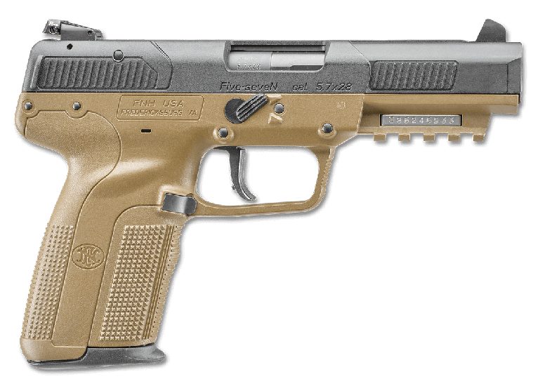 FN Five-SeveN 5.7x28mm 4.8″ Barrel 10+1 FDE 3868929350