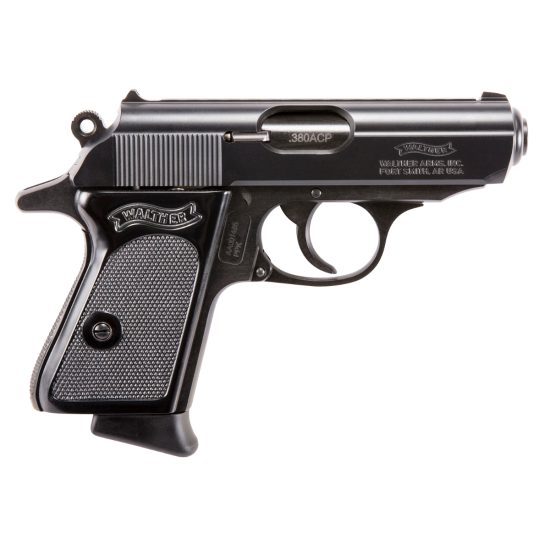 Walther PPK 380ACP 3.3″ Barrel 6+1 Black 4796002