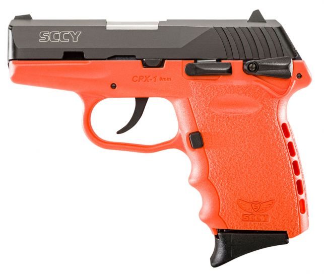 SCCY CPX1CBOR 9MM 3.1 CRB PLY 10 ORGN