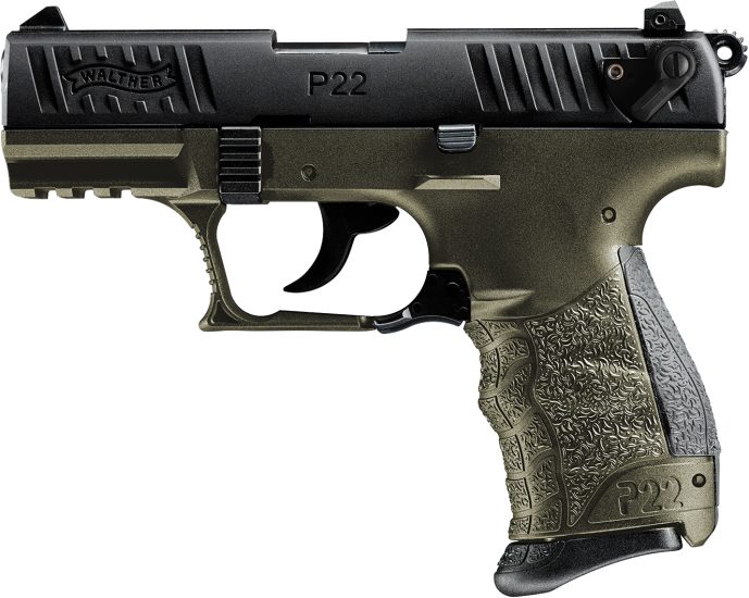 Walther P22Q Military 22LR 3.42″ 10+1 5120715