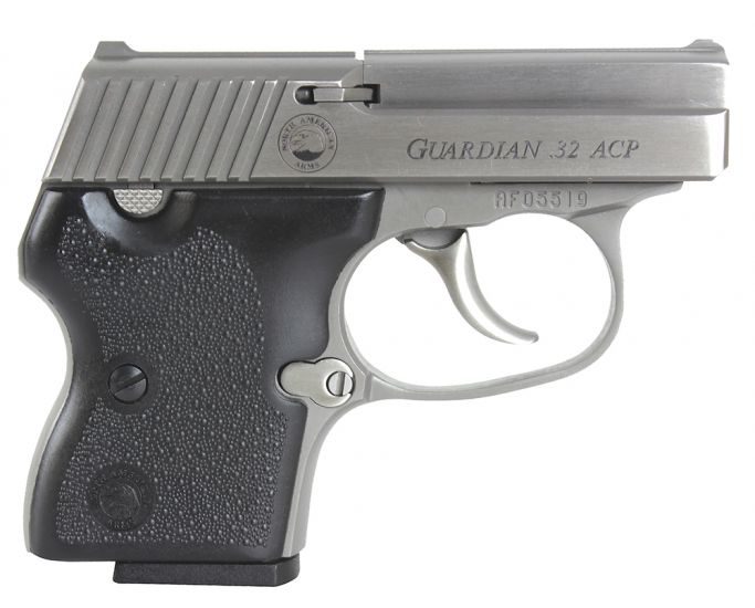 NAA GUARDIAN 32ACP SS 7RD DAO