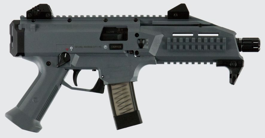 CZ Scorpion Evo 3 S1 9mm 7.72″ 20+1 Battle Gray/Black 91356