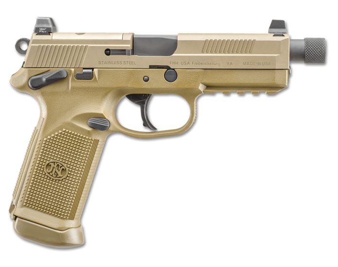FN FNX-45 Tactical 45ACP 5.3″ Barrel 15+1 FDE 66968