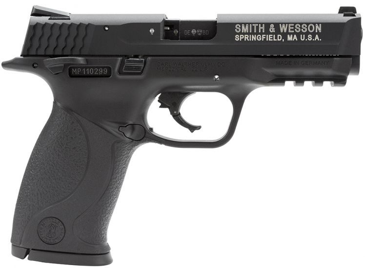 S&W M&P 22LR 4″ Threaded Barrel 10+1 122000