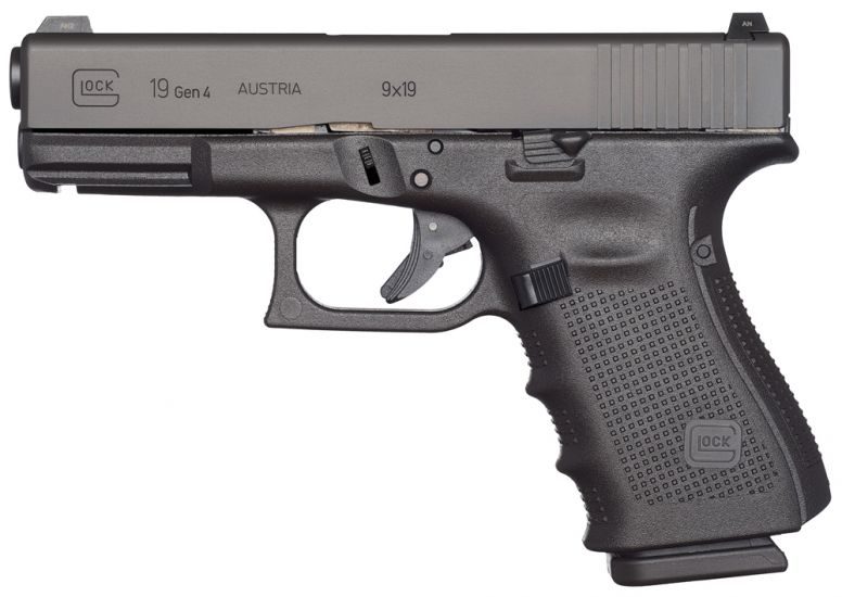 Glock 19 Gen 4 9mm MOS 4.02″ Barrel 15+1 PG1950203MOS