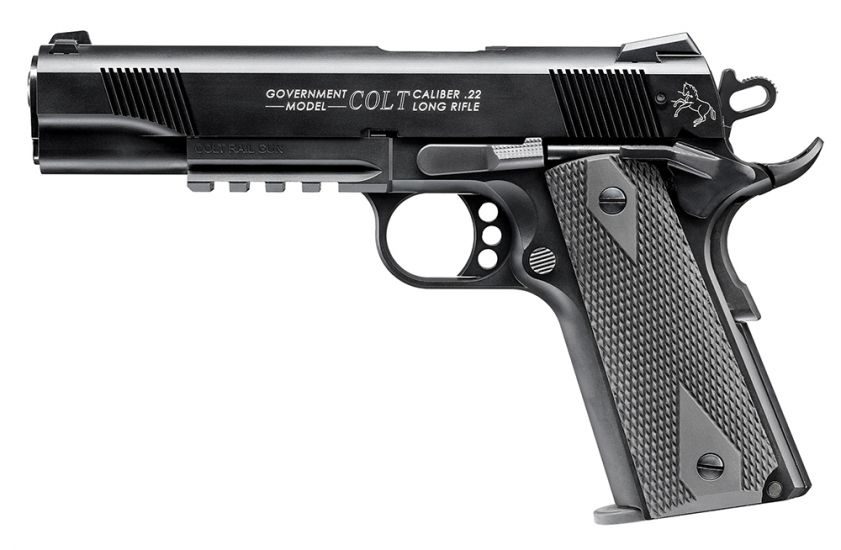 WAL 517030810 1911 22LR BLK RAIL 10RD