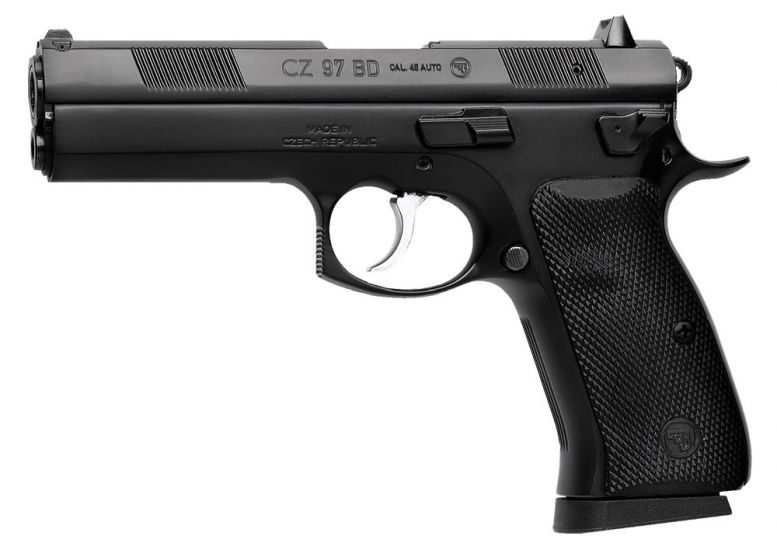 CZ 97 BD 45ACP 4.8″ BarrelFixed Tritium Sights 10+1 Black 01416
