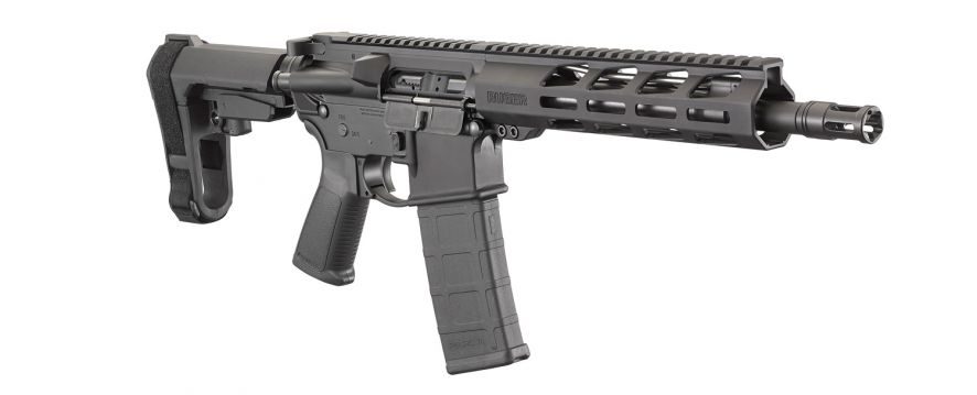 Ruger AR-556 Pistol 5.56NATO 10.5″ Barrel 30+1 8570