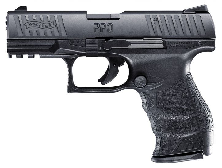 WAL 5100303 PPQ 22 LR 4IN BLK 10RD