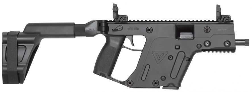 Kriss Vector SDP-SB Gen II 9mm 5.5″ Barrel W/ Flip-Adjustable Sights 17+1…