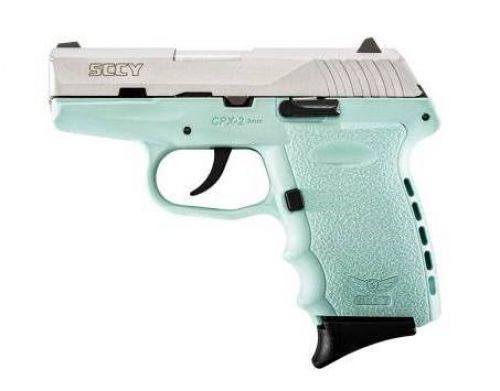 Sccy CPX-2 9mm 3.1″ Barrel 10+1 Blue/Stainless CPX2TTSB