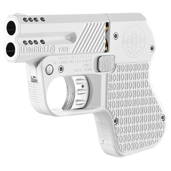 DOUBLETAP 45ACP 3 WHITE PORTED ALUMINUM