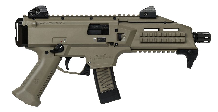 CZ Scorpion Evo S1 9mm 7.72″ 20+1 FDE 91352