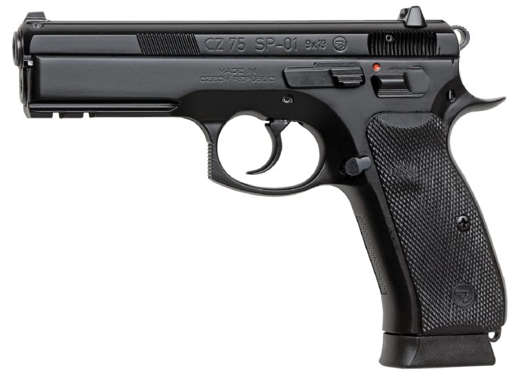 CZ 75 SP-01 9mm 4.6″ Barrel 18+1 91152