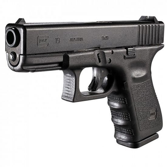Glock G19 Gen 3 9mm 4.01″ Barrel 15+1 Black Fixed Sights G1915AUT