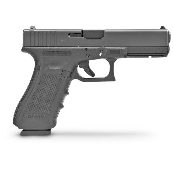 GLOCK 17 G4 9MM 4.48″ BARREL 17+1 BLACK PG1750203