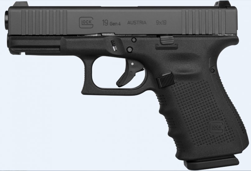 Glock 19 G4 9MM 4″ Barrel 15 Rd Front Serrated Black PG1950433FS