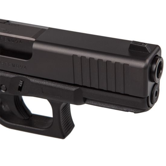 Glock 19 G4 9MM 4″ Barrel 15 Rd Front Serrated Black PG1950433FS