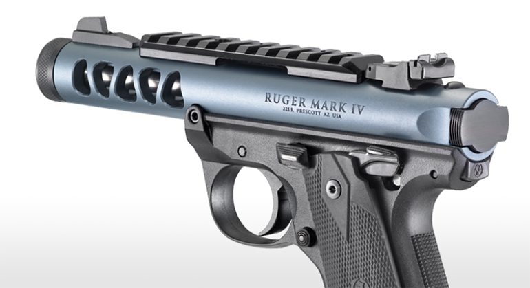 RUG 43917 MKIV 22/45 LITE 22LR 4.4 10R DMND GRY